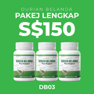 PAKEJ LENGKAP - 3 DURIAN BELANDA PLUS KAPSUL